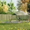 Wrightmaster 10 ft. x 20 ft. x 6.56 ft. Galvanized Wire Chicken Coop w/ Waterproof and Anti-Ultraviolet Cover Wa ZR-184738 - alternate 4