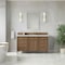 James Martin Vanities Brittany 60" Single Vanity, Pecan w/ 3 CM Lime Delight Silestone Top 655-V60S-PCN-3LDL - alternate 4
