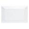Smarty Had A Party 5.5" x 8.5" Clear Rectangular Plastic Dessert Plates (120 Plates), 120PK 6923-CASE - alternate 5