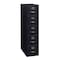 Hirsh 15" W 5 Drawer Vertical File Cabinet, Black, Letter 17778 - alternate 1