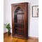 Homeroots 44in Dark Brown Solid Wood And Iron Bar Cabinet With Three Shelves 489019 - alternate 4