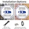 Signmission Premises Are Under Video & Audio Su, 18 inch X 18 inch, Plastic Sign, 2PK OC-P-2PACK-18-20 - alternate 5