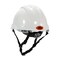 Jsp Vented, Type II Linesman Safety Helmet w/HDPE Shell, EPS Impact Liner, Polyester Suspension, Wheel Ratc 280-AHS240V-10 - alternate 4