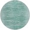Homeroots 8' Aqua And Teal Blue Round Abstract Washable Indoor Outdoor Area Rug 587628 - alternate 4