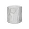 Monarch Specialties Accent Table 25"h, Indoor or Outdoor, Drum, Nightstand, Round, Side Table, White, Contemporary I 4121 - alternate 1