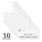 C-Line Products 3-1/2" x 1-1/2" White Wire Shelf Tag, 10PK 87411 - alternate 1