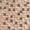 Apollo Tile Beige Brown 11.7 in x 11.7 in Glass, Resin Glossy Floor and Wall Mosaic Tile 4.75 sqft/case, 5PK APLBDA881521A - alternate 2