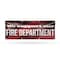 Signmission We Support our Fire Department, 36 Inch x 96 Inch, Vinyl Banner B-96-30934 - alternate 1