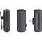 Aluratek Aluratek AWLML01F Wireless Microphone - Black - Omni-directional - Clip-on, Lapel AWLML01F - alternate 2