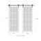 Sartodoors Sturdy Double Barn Door with Clear Glass, Lucia 2466 Matte Black and Aluminum Strips, 13FT Rail Ha LUCIA2466DB-S-BLK-60 x 96 (2* 30x96) - alternate 3