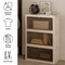 Home-Complete Set of 3 Collapsible Storage Bins - 23Qt Capacity Organizers with Lids and Front Doors ST-CLPBIN-SML3 - alternate 4