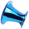 Deejay Led Blue-BLACK Bolt-on Horn Flare with 2-in Throat for 2-in Compatible High Frequency Drivers TBH2INHORNBKBLUE - alternate 2