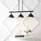 Jonathan Y Caleb 33" 3-Light Industrial Farmhouse Iron/Glass Linear LED Pendant, Oil Rubbed Bronze/Clear JYL7591A - alternate 5