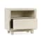Homeroots 24" Distressed Sand One Drawer Solid Wood Nightstand 549965 - alternate 3