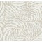 York Wallcoverings Fern Fronds Taupe and White Wallpaper AG2063 - alternate 1