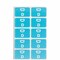 Smead AlphaZ Color-Coded Second Letter Labels, D, 1 x 1.63, Lt Blue, PK100 67174 - alternate 3