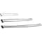Metra Electronics Cable Tie, 8 in L, Black, 40 lb Strength, 100 PK BCT8 - alternate 1
