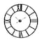Homeroots 54" Round Xl Industrial Style Wall Clock With Open Face Desing 376239 - alternate 1