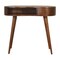 Homeroots 35" Brown Solid Wood Writing Desk 723453 - alternate 1