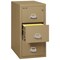 Fireking 3 Drawer, 1 Hr Fire & Impact Rated, Vertical, 31" depth Letter Sand 3-1831-CSA - alternate 2