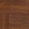Homeroots 37" Brown Solid Manufactured Wood With Four Drawers 319172 - alternate 2