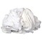 Buffalo Industries T-Shirt Cloth Rags, 20 in L, 16 in W, Cotton, White 10525 - alternate 2