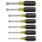 Klein Tools Nut Driver Set, Magnetic Nut Drivers, 3-Inch Shaft, 7-Piece 631M - alternate 1