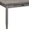 Homeroots 60" X 36" X 30" Gray Oak And Antique Gray Dining Table 318916 - alternate 2