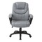 Office Star Products FL Series Faux Leather Manager Chair, Charcoal FL660-u42 - alternate 3