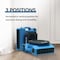 Xpower 650 CFM, 3 Speed Low Profile Air Mover, Floor Fan, Carpet Dryer with Built-in Power Outlets PL-650A - alternate 2