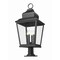 Z-Lite Raphael Sand Black 4 Light Outdoor Pier Mounted Fixture 5029PHXLR-533PM-BK - alternate 5