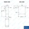 Amgood 30 in. x 12 in. Stainless Steel Work Table, Narrow Filler Table with 1.5 in. Backsplash for AMG WT-3012-BS-Z - alternate 3