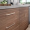 Richelieu 10 1/8 in (256 mm) Center-to-Center Brushed Nickel Contemporary Cabinet Pull BP7348256195 - alternate 2