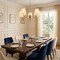 Jonathan Y Skylar 32" 5-Light Classic Minimalist Metal Inverted Gourd LED Chandelier, Gold Painting JYL7912B - alternate 5