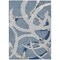 Homeroots 9' X 12' Gray Abstract Washable Indoor Outdoor Area Rug 599128 - alternate 4