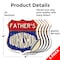 Signmission Father's Workshop, 4 inch X 4 inch, Vinyl Decal, 5PK SHI-D-5PACK-4-489-FATHER - alternate 2