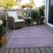 Homeroots 3' X 5' Purple And Lavender Abstract Washable Indoor Outdoor Area Rug 618286 - alternate 4