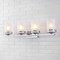 Jonathan Y Fairfax 32" 4-Light Metal/Frosted Glass Contemporary Glam LED Vanity Light, Chrome JYL7487A - alternate 3