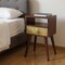 Homeroots 23" Brown Solid Wood Square One Drawer Nightstand 651562 - alternate 6