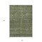 Homeroots 8' X 10' Olive Green And Ivory Geometric Washable Indoor Outdoor Area Rug 605599 - alternate 5