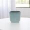 Homeroots Green Ceramic 23 Ounce Striped Round Distressed Pot Planter 487406 - alternate 3