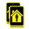 Signmission Shelter In Place, 18'' X 24'' 2 Signs, Heavy Gauge Aluminum, 2PK A-1824-2PACK-25544 - alternate 1