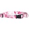 Casual Canine Dog Collar, D-Ring Link, 10 to 16 in L Collar, 5/8 in W Collar, Nylon, Pink Camo ZA6741 10 75 - alternate 1