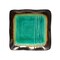Homeroots Green and Black Sixteen Piece Square Abstract Ceramic Service For Four Dinnerware Set 534531 - alternate 3