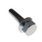 Zoro Select Not Graded, 3/8"-16 Serrated Flange Bolt, Plain Stainless Steel, 1 3/4 in L, 25 PK 1-SFH-37C-175 - alternate 3