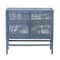 Bali & Pari Vivan Natural Rattan Storage Cabinet, Navy Blue 272-14898-ZORO - alternate 5