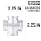 B & K Cross Galv 1/2" 311CR-12 - alternate 4
