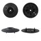 Trufast Thermal-Grip Ci Prong Washer Black Plastic Rigid Continuous Insulation Fastening Solution, 250PK TGP-2000-250 - alternate 1
