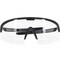 Bouton Optical Enhanced Coverage Half-Frame Safety Glasses, w/Black Frame and Clear FogLess 3Sixty Lens Coating 250-41-0520 - alternate 3