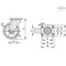 Elesa 451706 Medium-heavy duty castors Mould-on polyurethane coating plate bracket 451706 - alternate 2